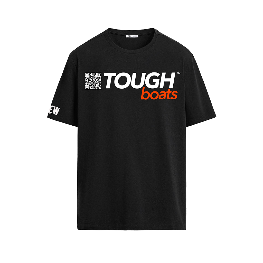 Camiseta Tough Boats (logotipo de Rough)