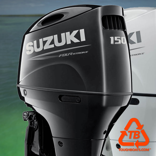 Suzuki 2 X 150hp Outboard Engines - Tough Boats™- The Indestructible ...