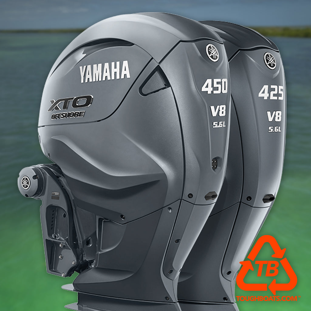 Yamaha 2 X 425hp Outboard Engines