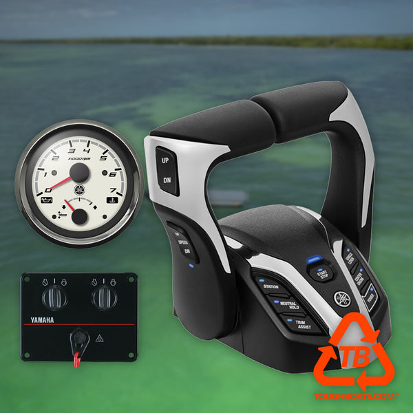 Engine Rig Only Yamaha Engine Rigging Kit (Twin Engine) - Tough Boats™- The ...